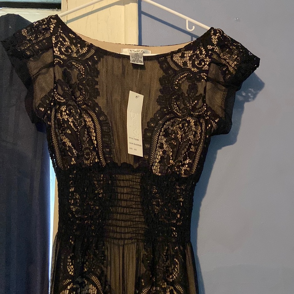 Black and Tan dress